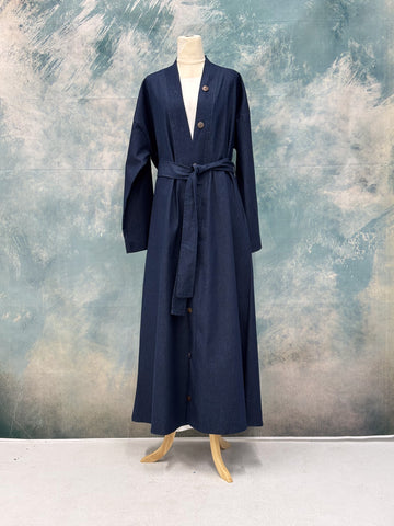 DenimLuxe Trench