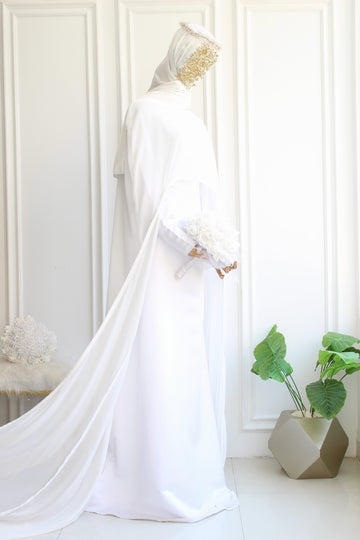 Widad Chiffon Cape (وِداد)