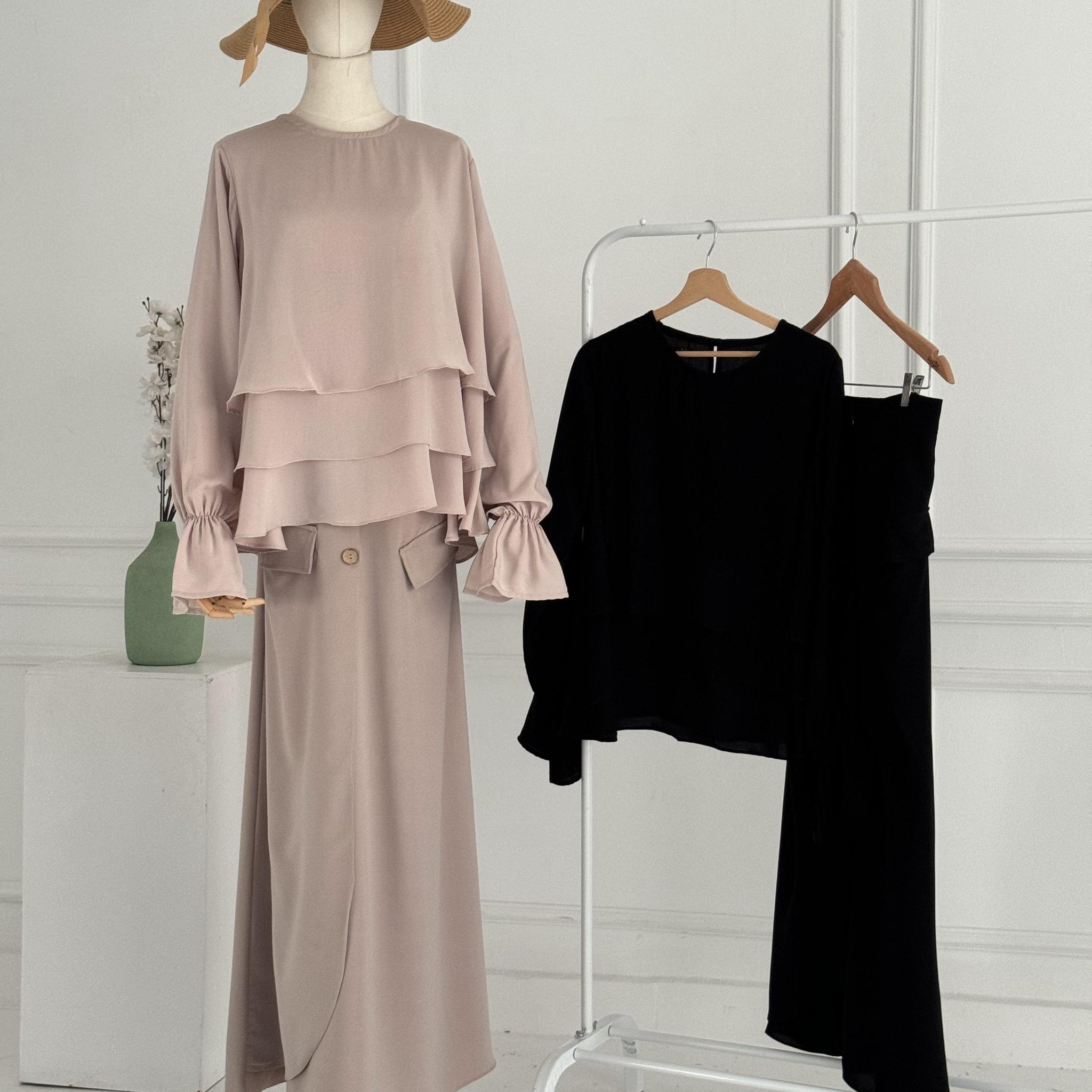 Layered Grace Set (light Café)