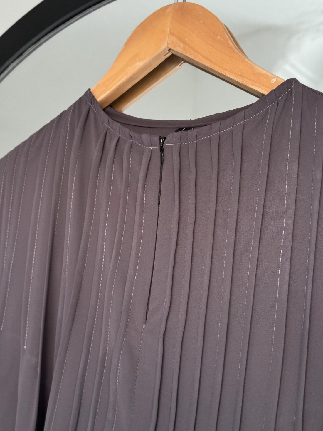 AlQamar abaya (Grey)