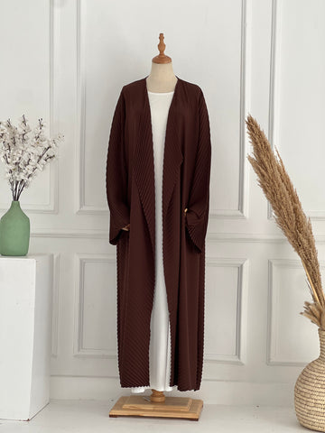 Pleated Cardigan