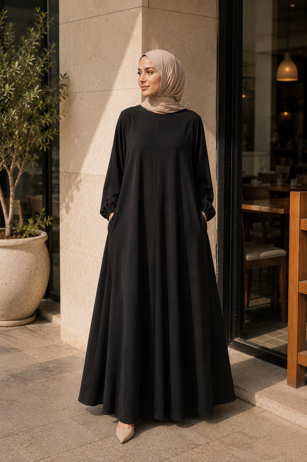 Ruwaa Oversized Abaya