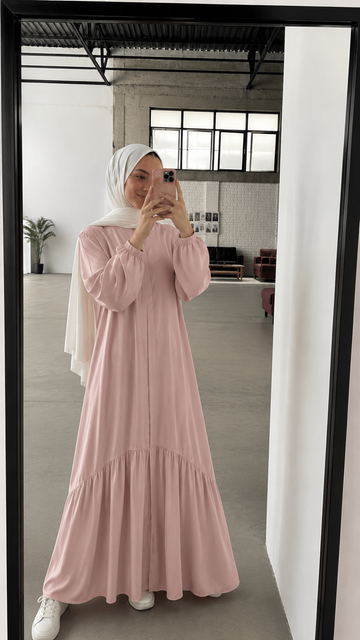 Riqqah (Powder pink Linen)