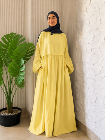 Twilight (Shiny yellow Linen)