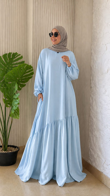 Sukoon (Linen Baby blue)